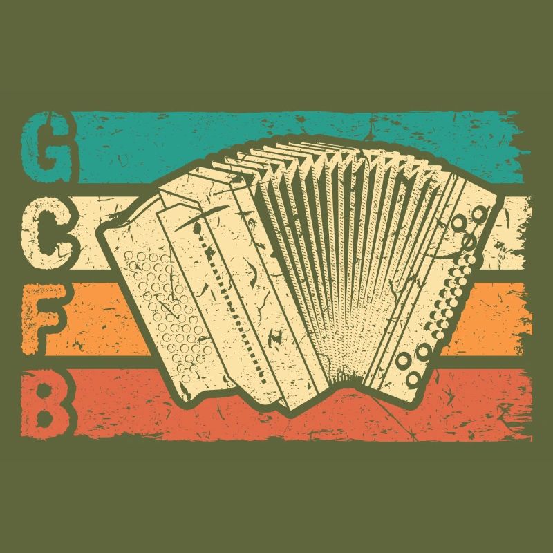 Retro Steirische Harmonika GCFB, Quetschn