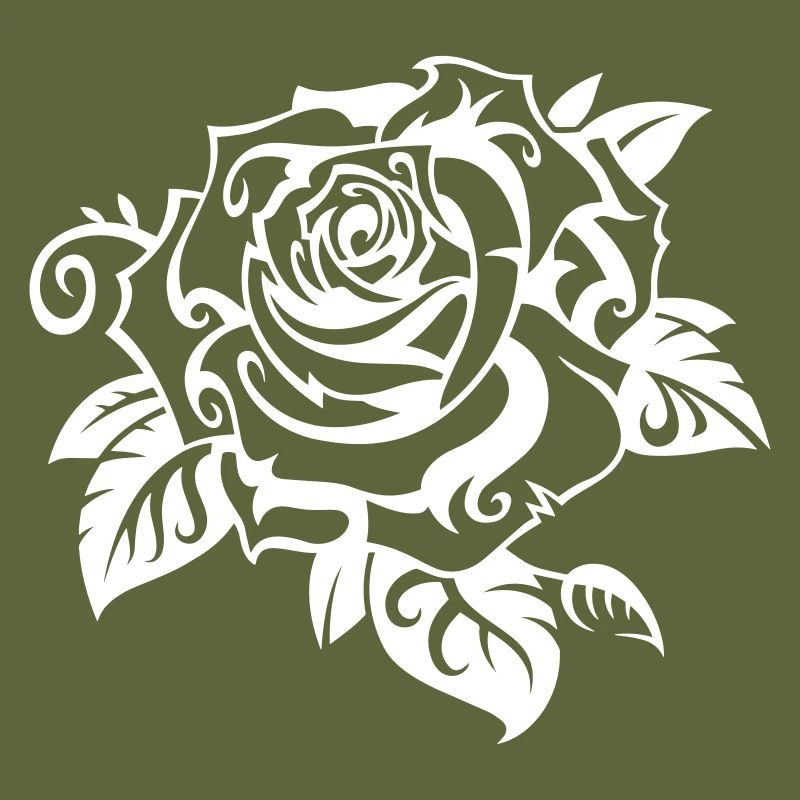Rose blanche