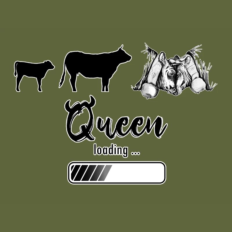 Vache d'herens, eringer, queen loading