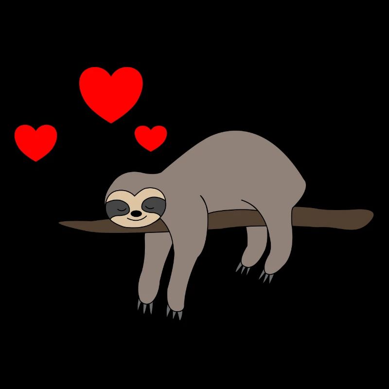 Faultier Valentinstag 2
