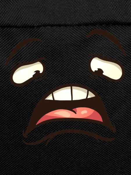 Lazy Face Cartoon