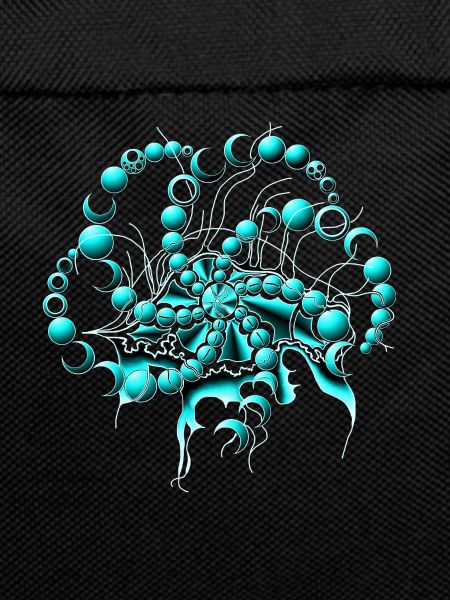 Psychedelic, Eye, turquoise