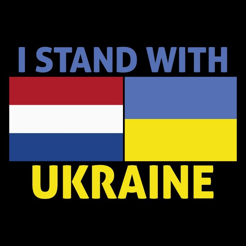 Pays-Bas Stand Avec Ukrain I Stand Avec Ukraine