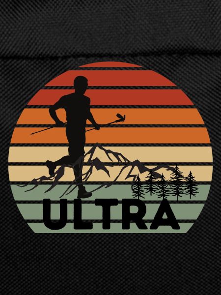 Ultra Trail Runner Sunset