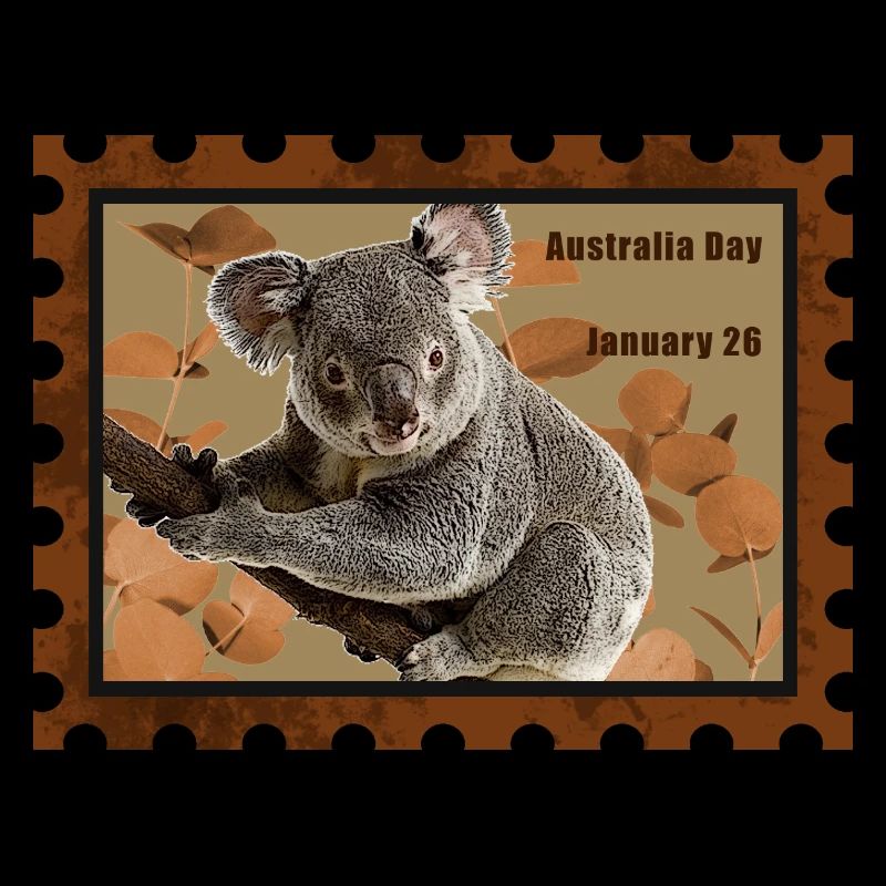 Koala Stamp