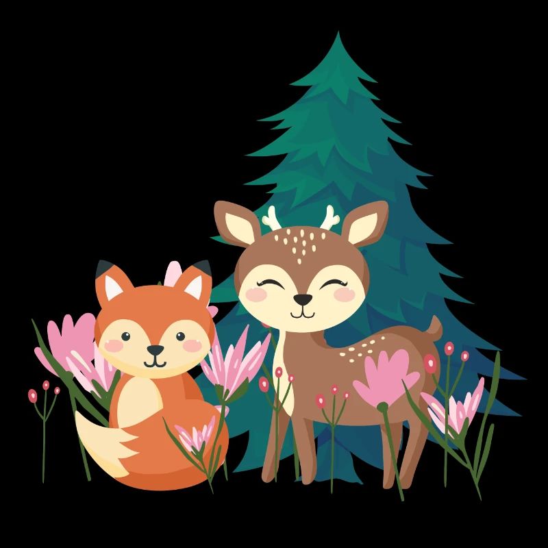 cute forest animals