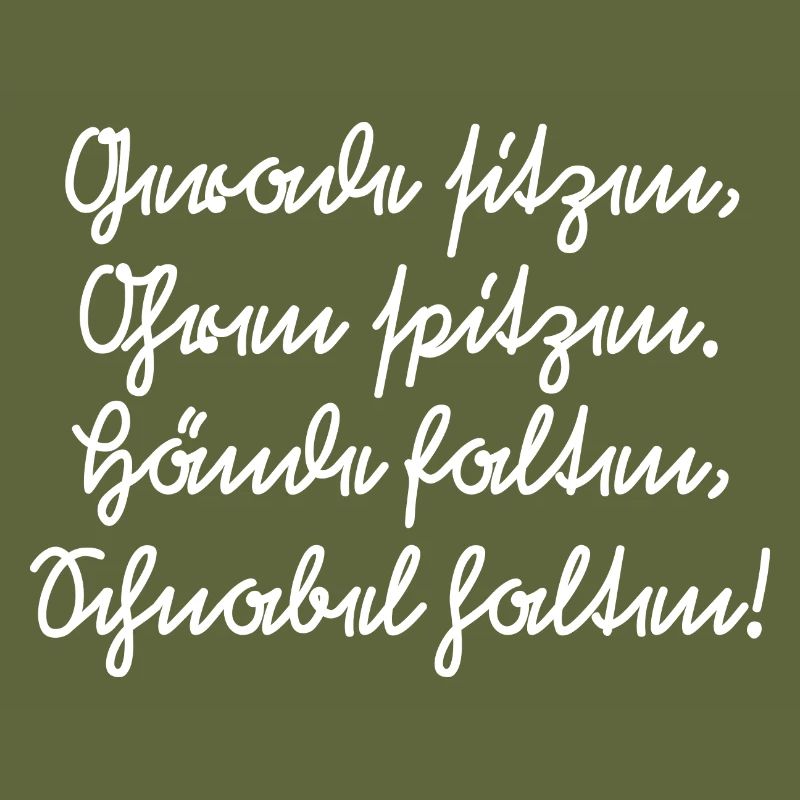 Class rules for the school in German script