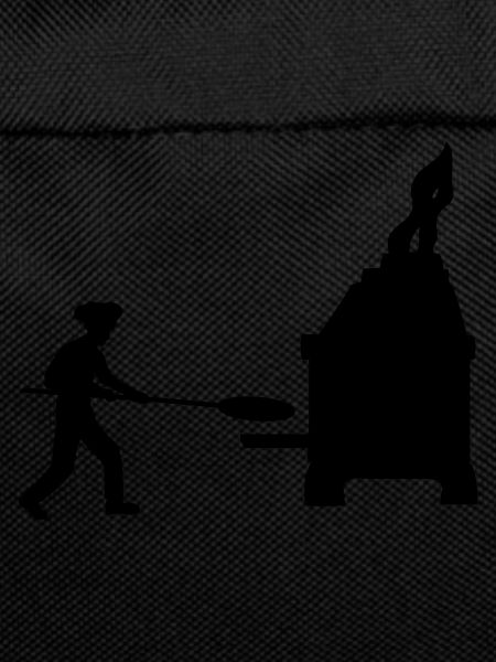 Silhouette Pizza Bäcker