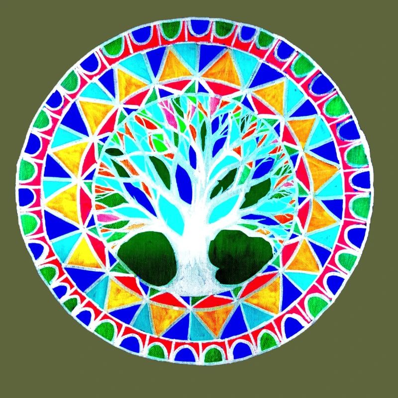 graphic tree pattern