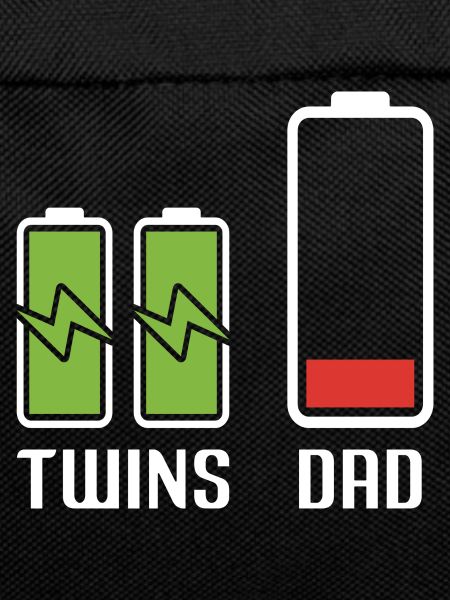 Dad Twins Battery Energy Power