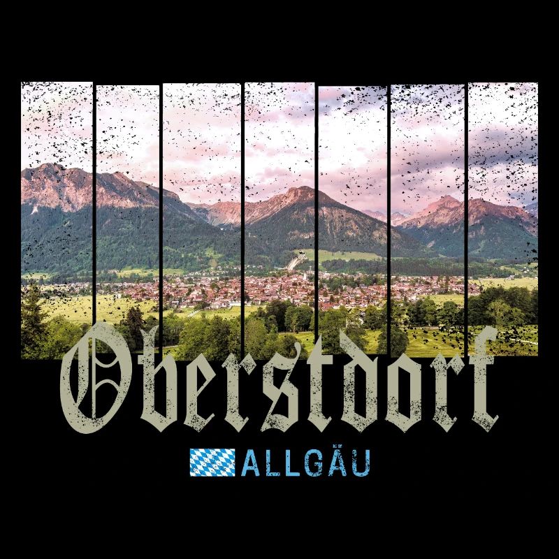 Oberstdorf Allgäu Vintage Bayern Germany Souve