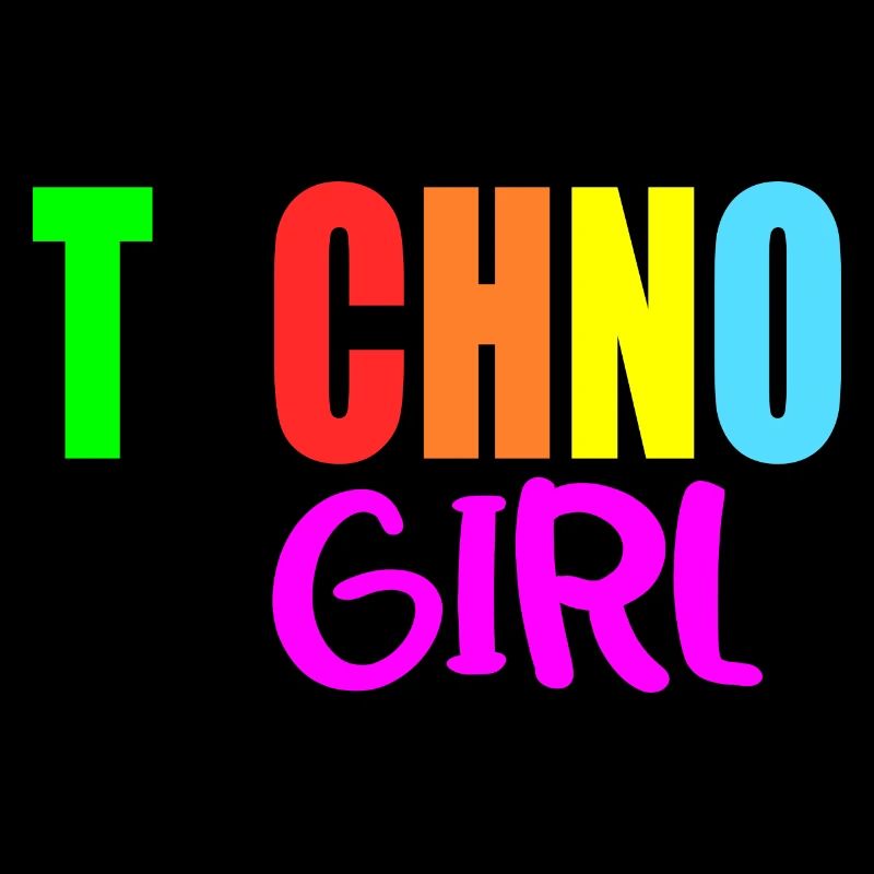 Techno-Mädchen