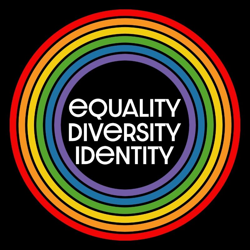 equality diversity identity black shirt