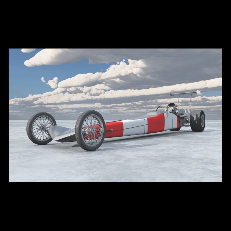 Dragster Fahrzeug