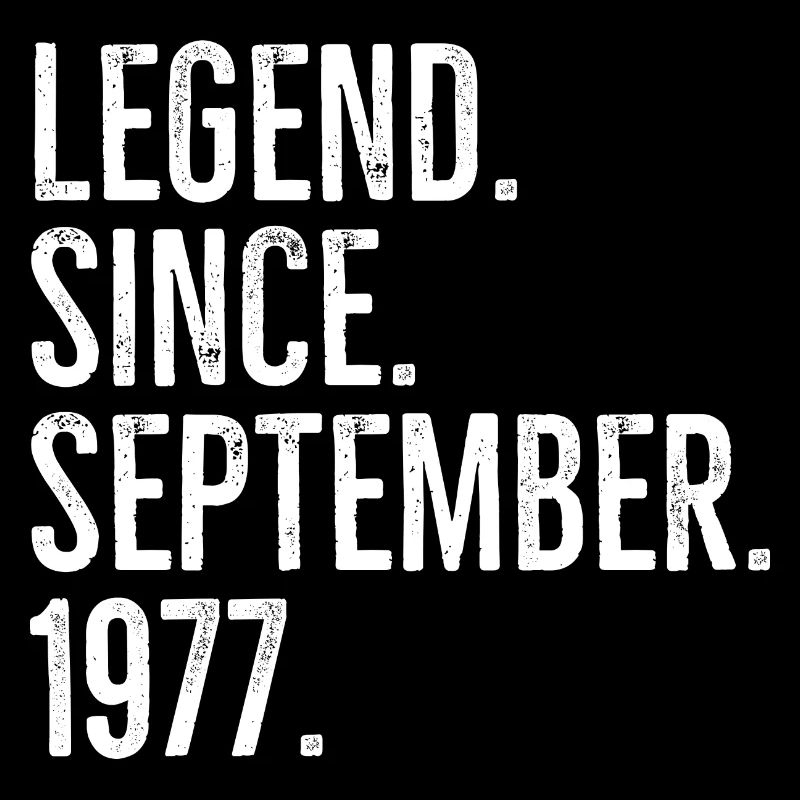 Legende seit September 1977