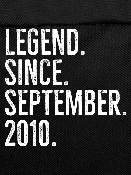 Legend Since September 2010