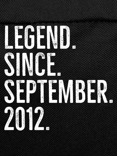 Legend Since September 2012