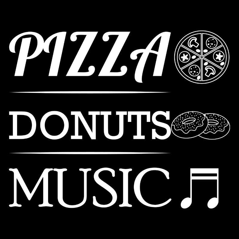 pizza donuts music