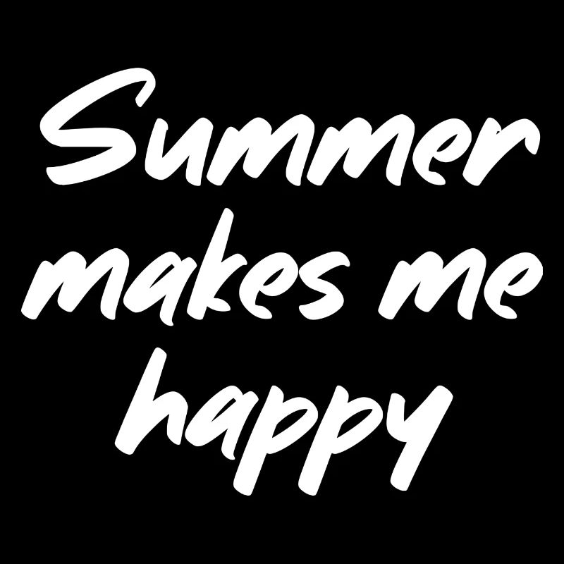 Summer makes me happy