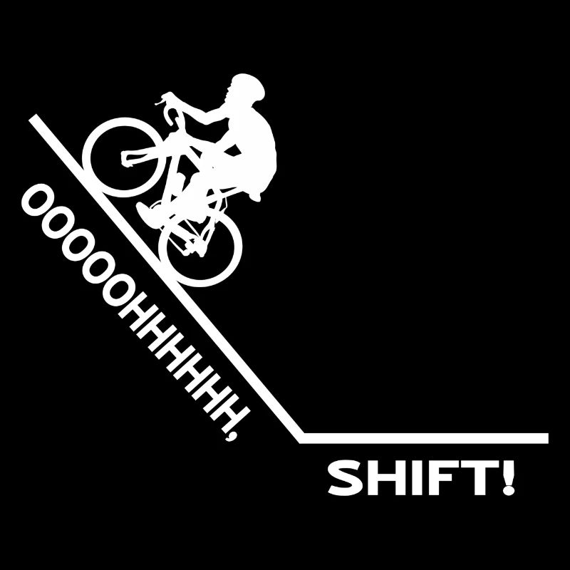 Ooooohhhhhhh, Shift! Funny Cycling T-Shirt Present