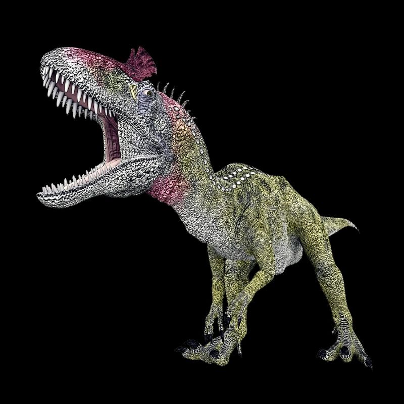 Dinosaur Cryolophosaurus