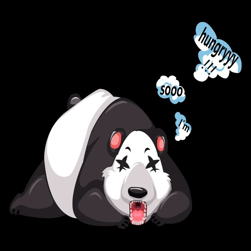 Panda i m sooo hungryyy
