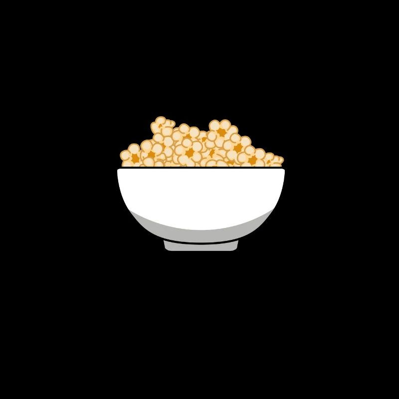 Popcorn und Katzen Cute Kitty Pop Corn Essen