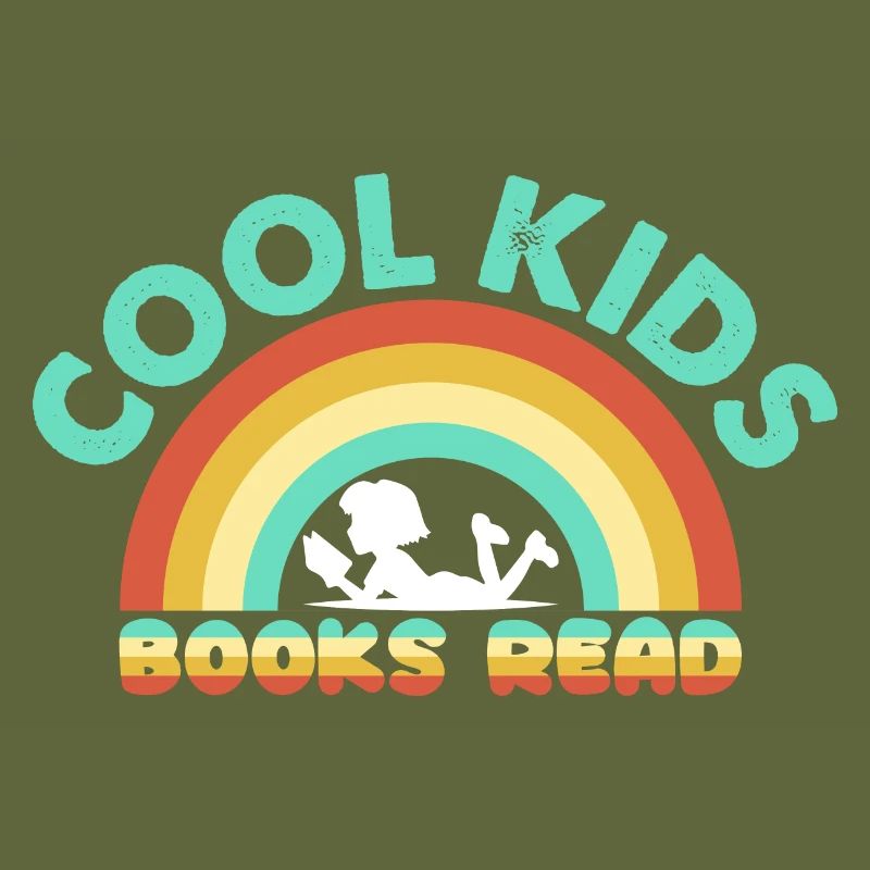 Coole Kinder lesen Buch Reader Funny Bookworm