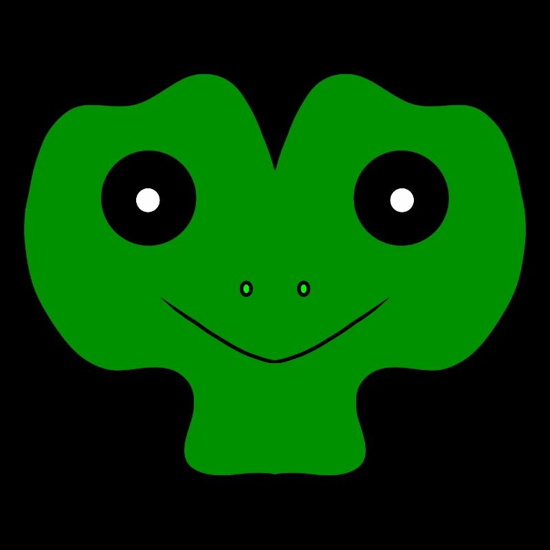 Funny frog face