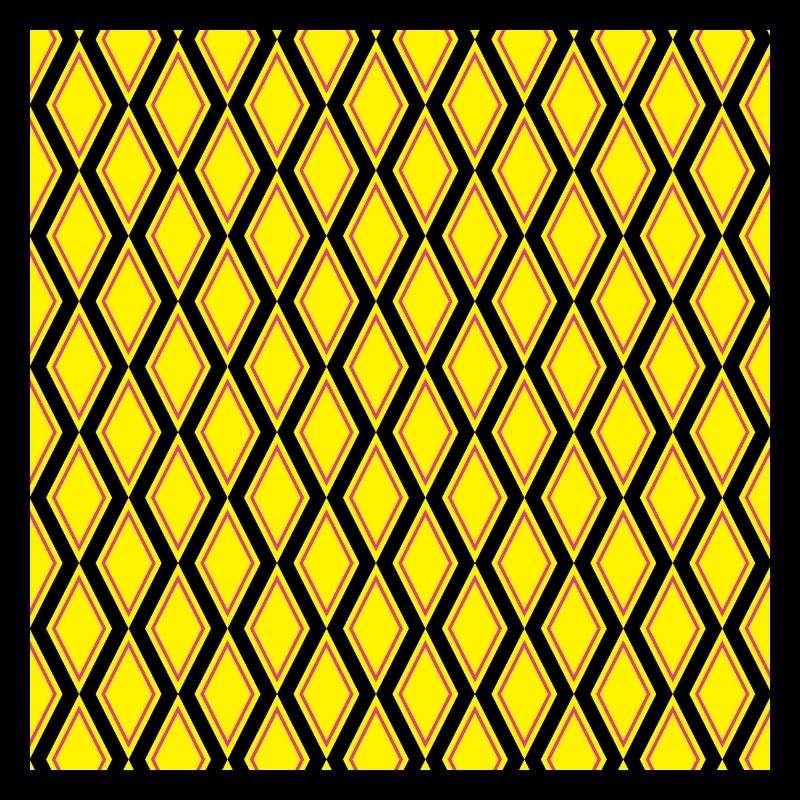 Kite diamond pattern