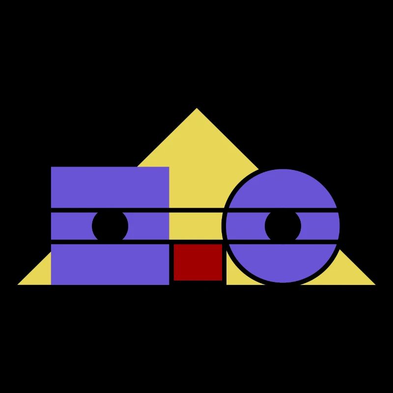 Roboface - the friendly nerdy robot face