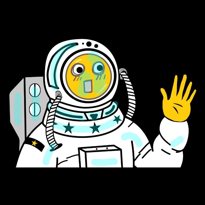 Astronautes Drôle