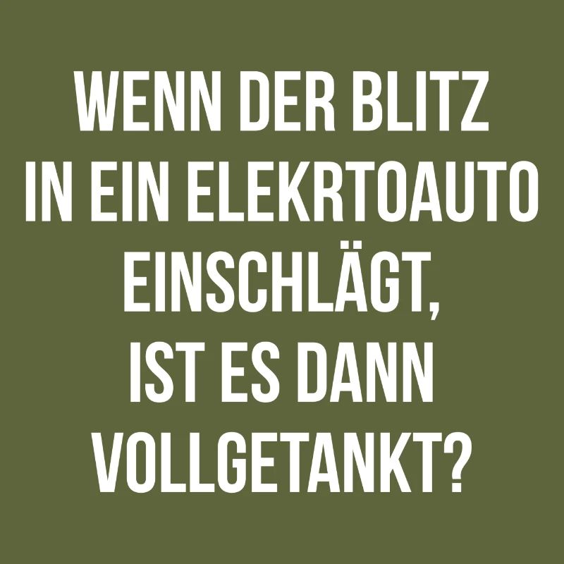 Wenn der Blitz in ein E Auto einschlägt getankt