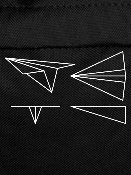 PaperPlaneTechnicalDrawingChalk