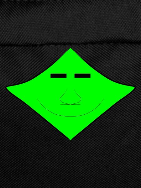 Süßes Alien-Gesicht