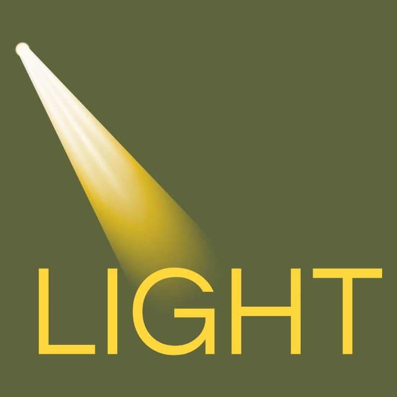 light yellow light