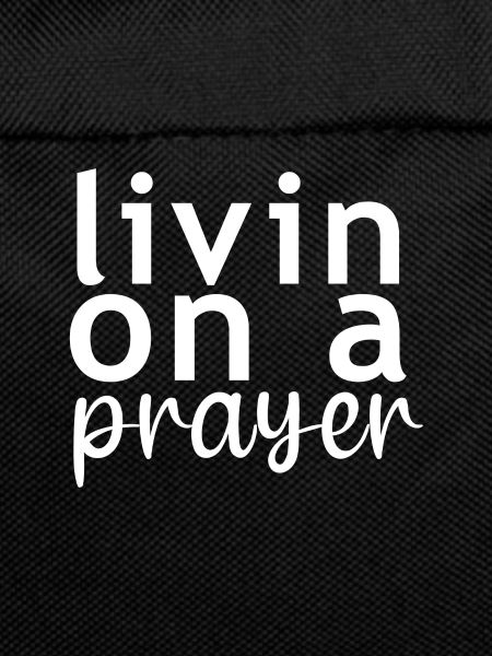 Livin On A Prayer white