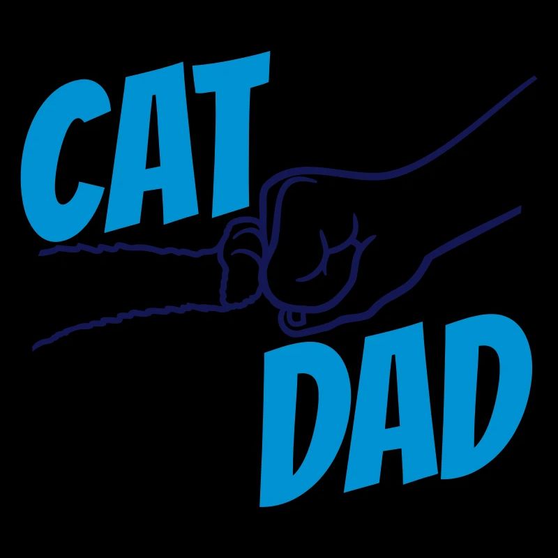 Conception du logo Cat Dad