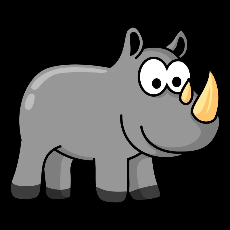 Rhino Comic Animal