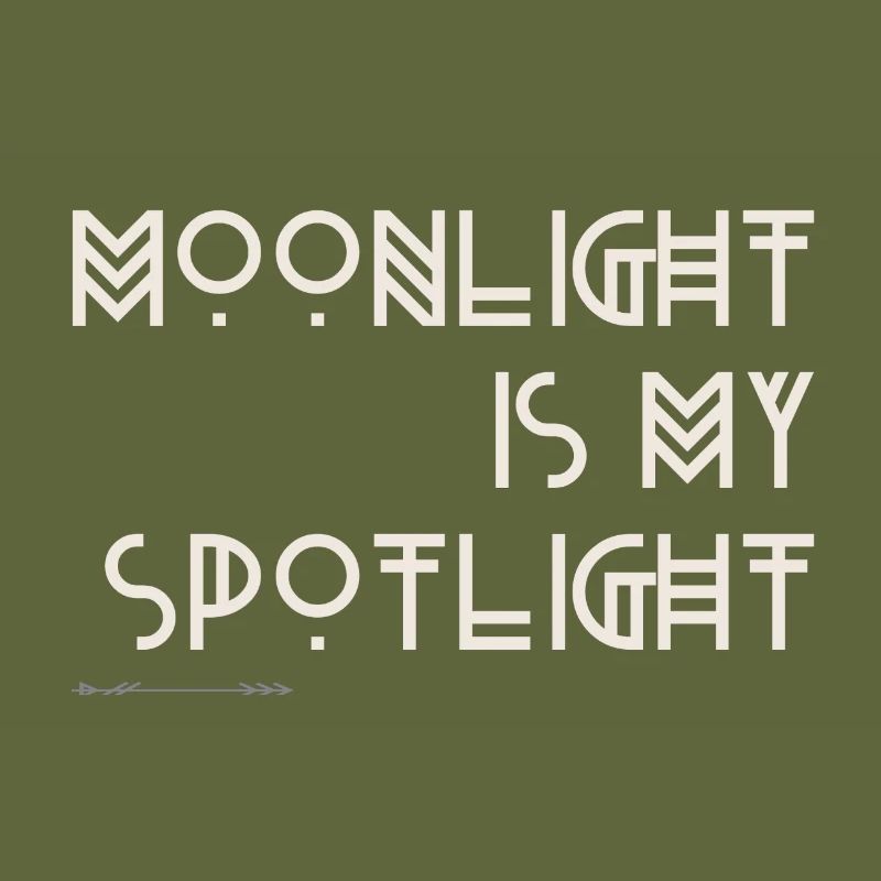 Moonlight est mon coup de projecteur - Boho Design