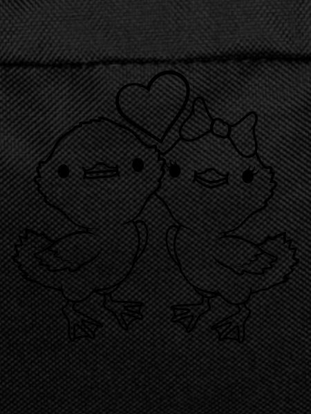 2 Chicks Heart Pair