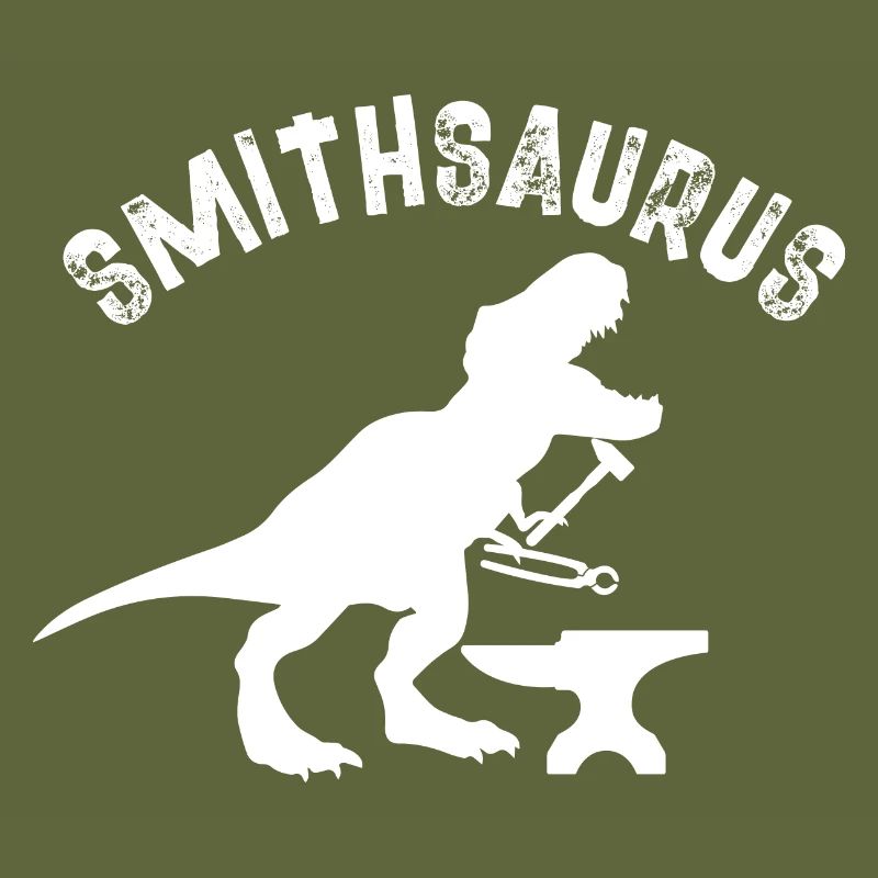 smithsaurus Design for a blacksmith or forge lover