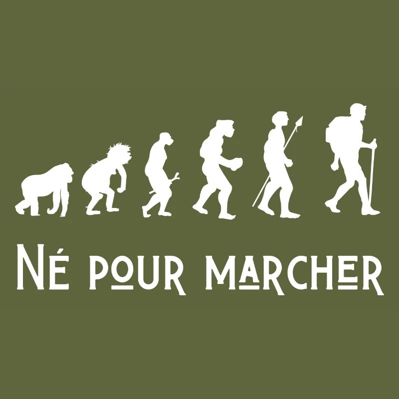 né pour marcher évolution