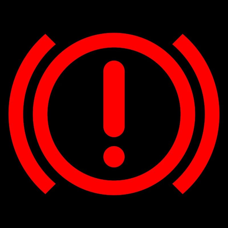 Dashboard Brake Warning Light