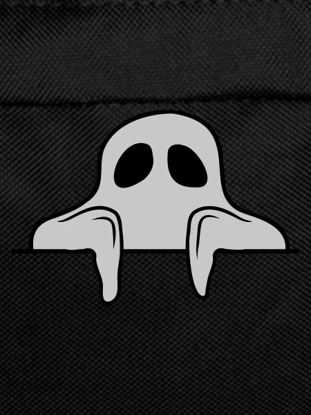 Ghost Behind Wall Comic
