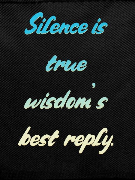 Silence Saying