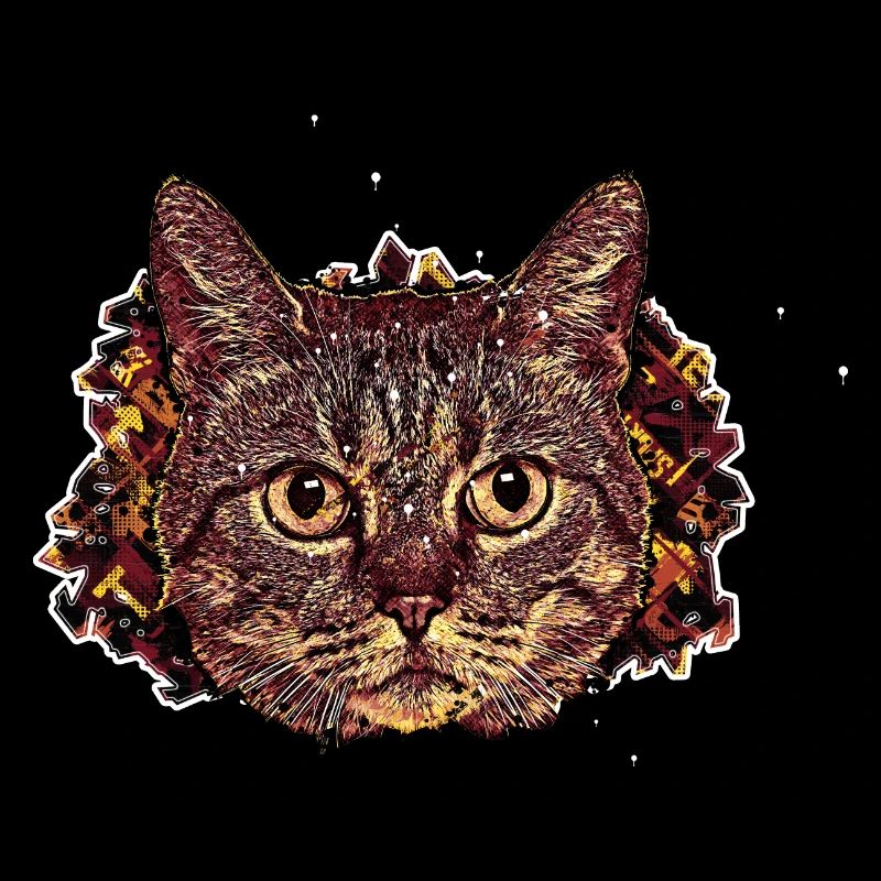 Cat's Head - In graffiti #1