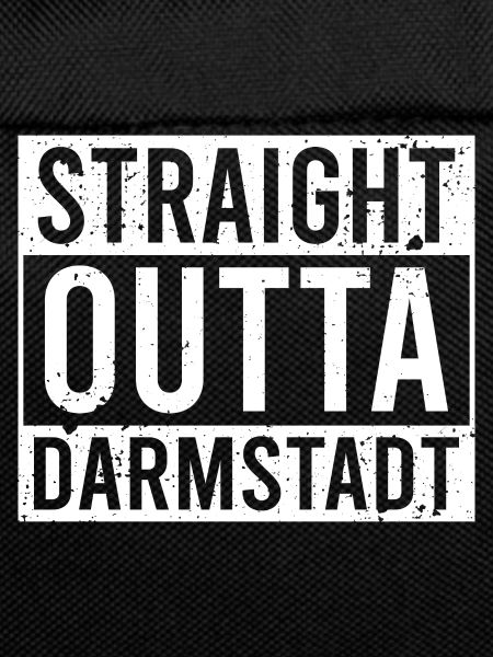 Straight outta Darmstadt white