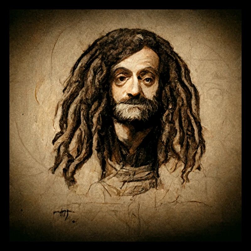 Rastaman Da Vinci style