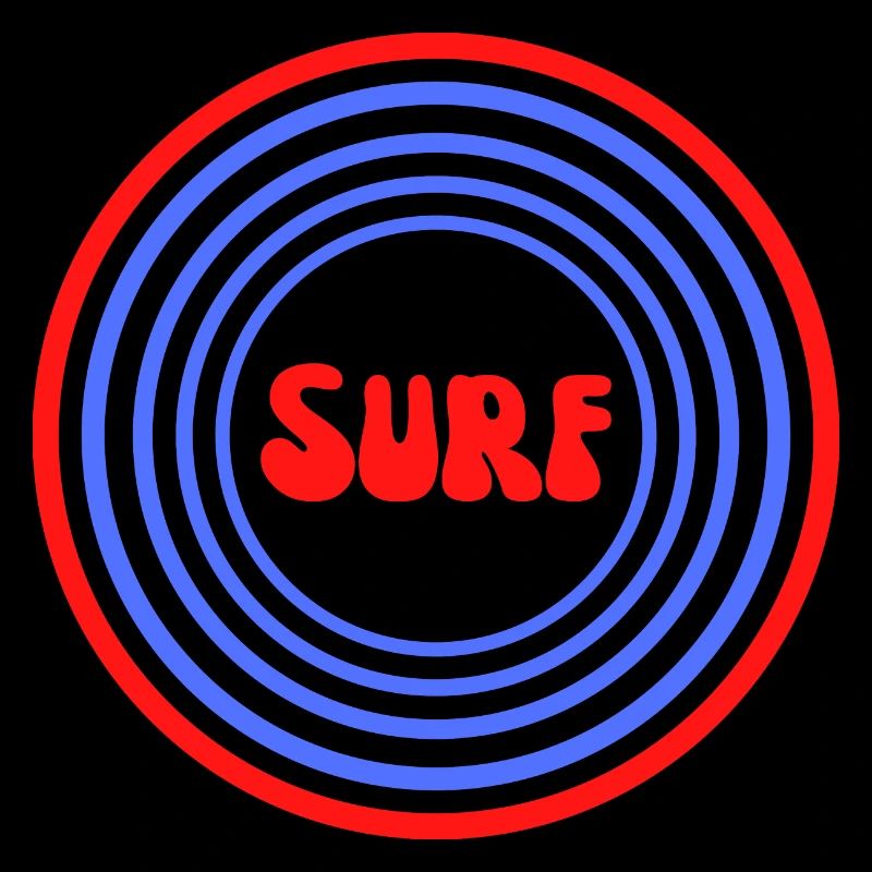 Surf Red Circles